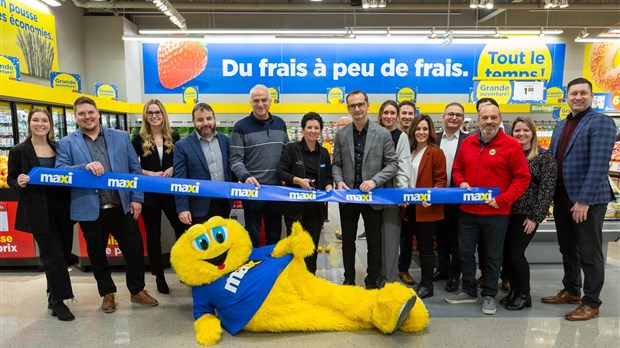 Beauharnois: Maxi ouvre ses portes