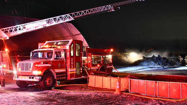 Incendie à Les Cèdres: La SQ en charge du dossier