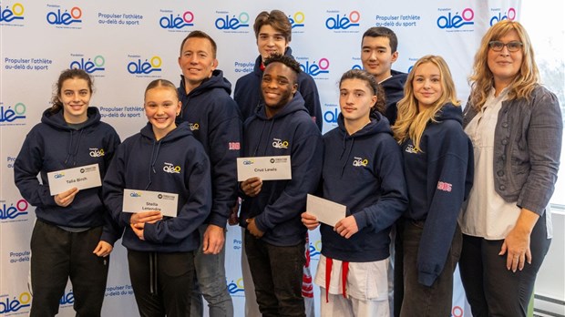 A $4,000 grant for a boxer from Vaudreuil-Dorion 