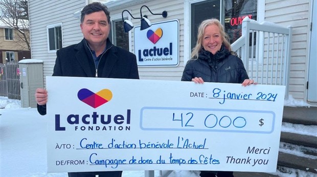 42 000$ for L'Actuel