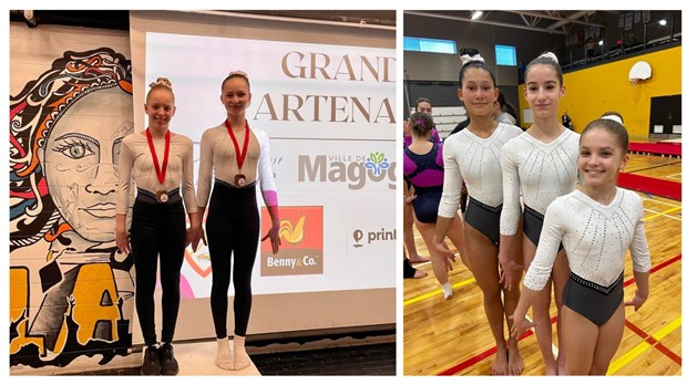 Gymini wins four medals in Magog
