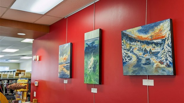 Une artiste de la Mauricie expose son talent à Les Coteaux 