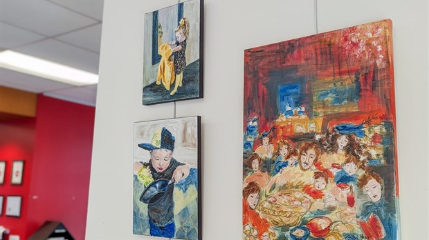Mauricie artist showcases her talent in Les Coteaux   
