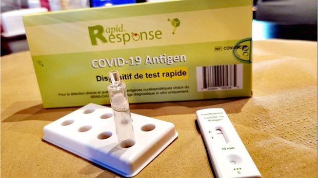 CISSSMO: end of free distribution of rapid tests  