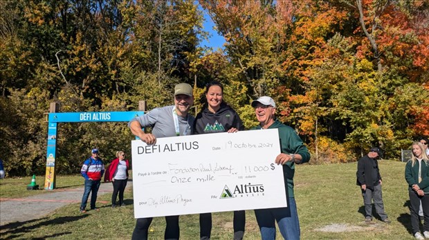 La 2e édition du Défi Altius récolte 11 000$ pour la Fondation Paul-Leboeuf 