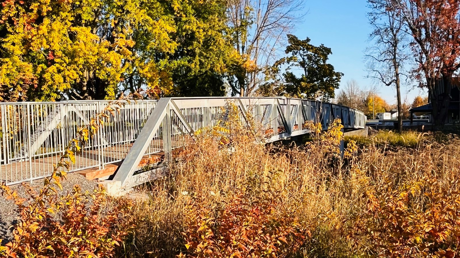 Inauguration du nouveau pont du Bedeau à SaintLouisdeGonzague