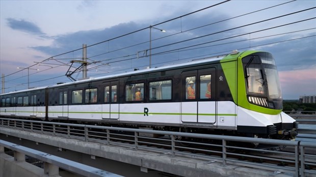 La mise en service du REM dans l'ouest reportée à l'automne 2025