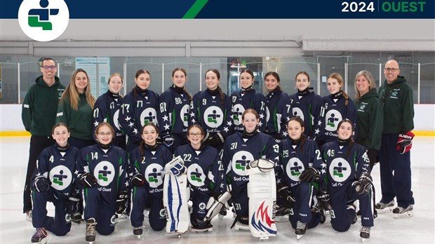 Une équipe de ringuette de Vaudreuil-Soulanges en route vers les Jeux du Québec 