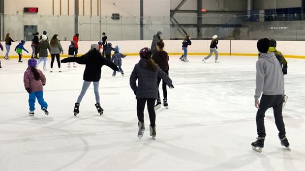 A romantic evening on skates at Saint-Lazare  