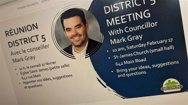 Citizen meetings with two Hudson elected officials on Thursday, February 17 and 22  