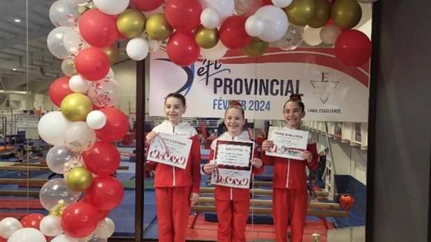 Club Gymini : fier de ses résultats au Défi provincial en février