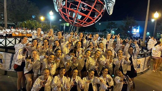 Trois équipes de cheerleading de Vaudreuil-Soulanges se classent parmi les meilleures au monde 