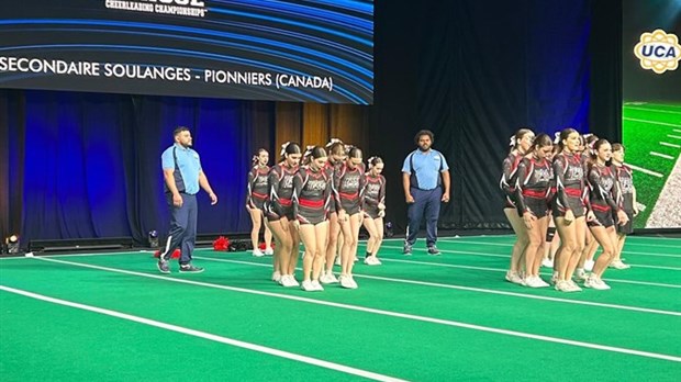 Three Vaudreuil-Soulanges cheerleading teams rank among the best in the world  