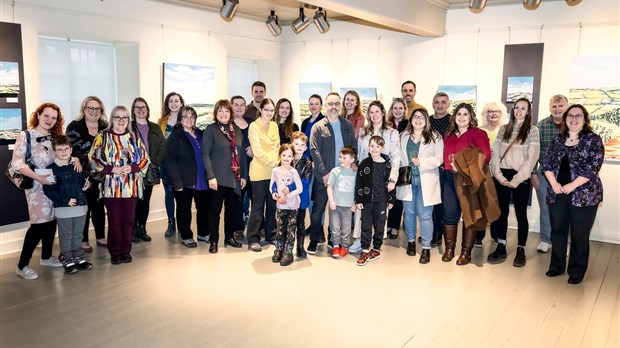 Retour en images sur le vernissage de Véronique Dubé 