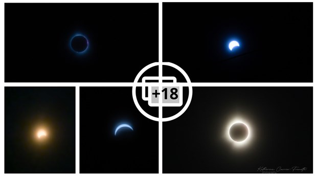 A look back at the solar eclipse in Vaudreuil-Soulanges  