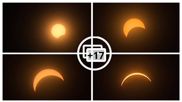L'éclipse solaire vue par les lecteurs de Néomédia