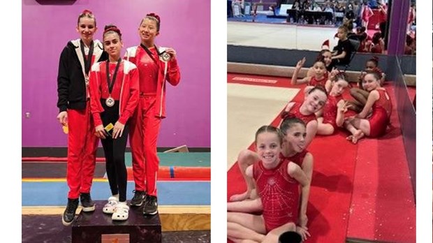 Une belle performance des gymnastes de Gymini à la 3e compétition régionale 