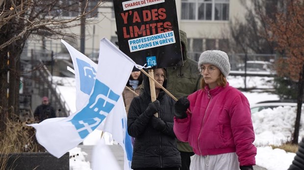 Les infirmières de la FIQ rejettent l'entente de principe avec le gouvernement