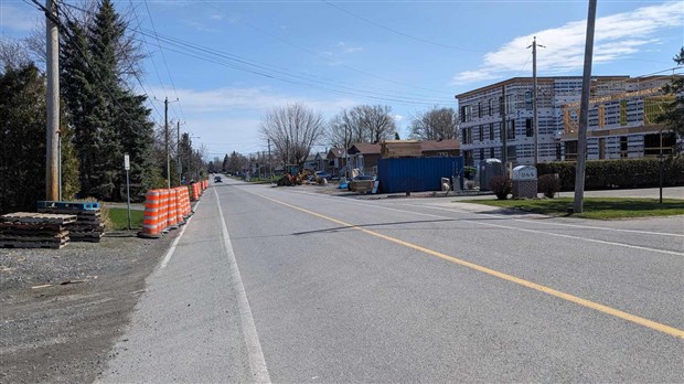 Entrave prolongée sur le chemin du Fleuve à Coteau-du-Lac 