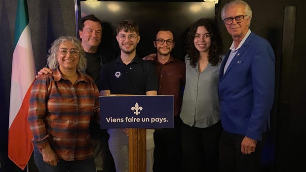 Une première activité pour le Parti Québécois dans la région