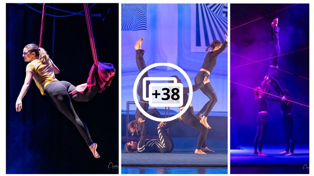 La troupe de cirque des Trois-Lacs en met plein la vue