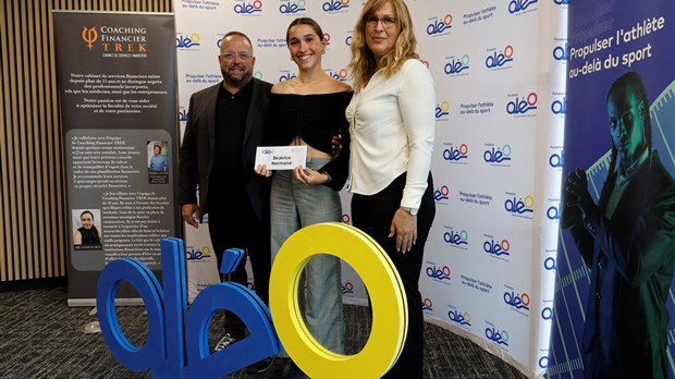 6,000 in financial support for two student athletes from Vaudreuil-Soulanges  