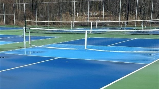 Saint-Zotique tennis and pickleball courts: for residents only