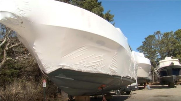 Récupération des thermoplastiques d’hivernation pour bateaux dans trois écocentres