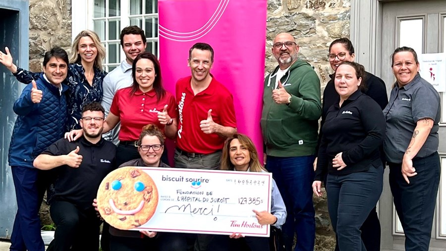 Biscuits sourire: plus de 125 000$ amassés pendant la campagne 2024 
