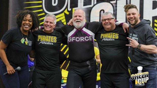 Christian Bernard and Gymini: a passion for cheerleading at 61   