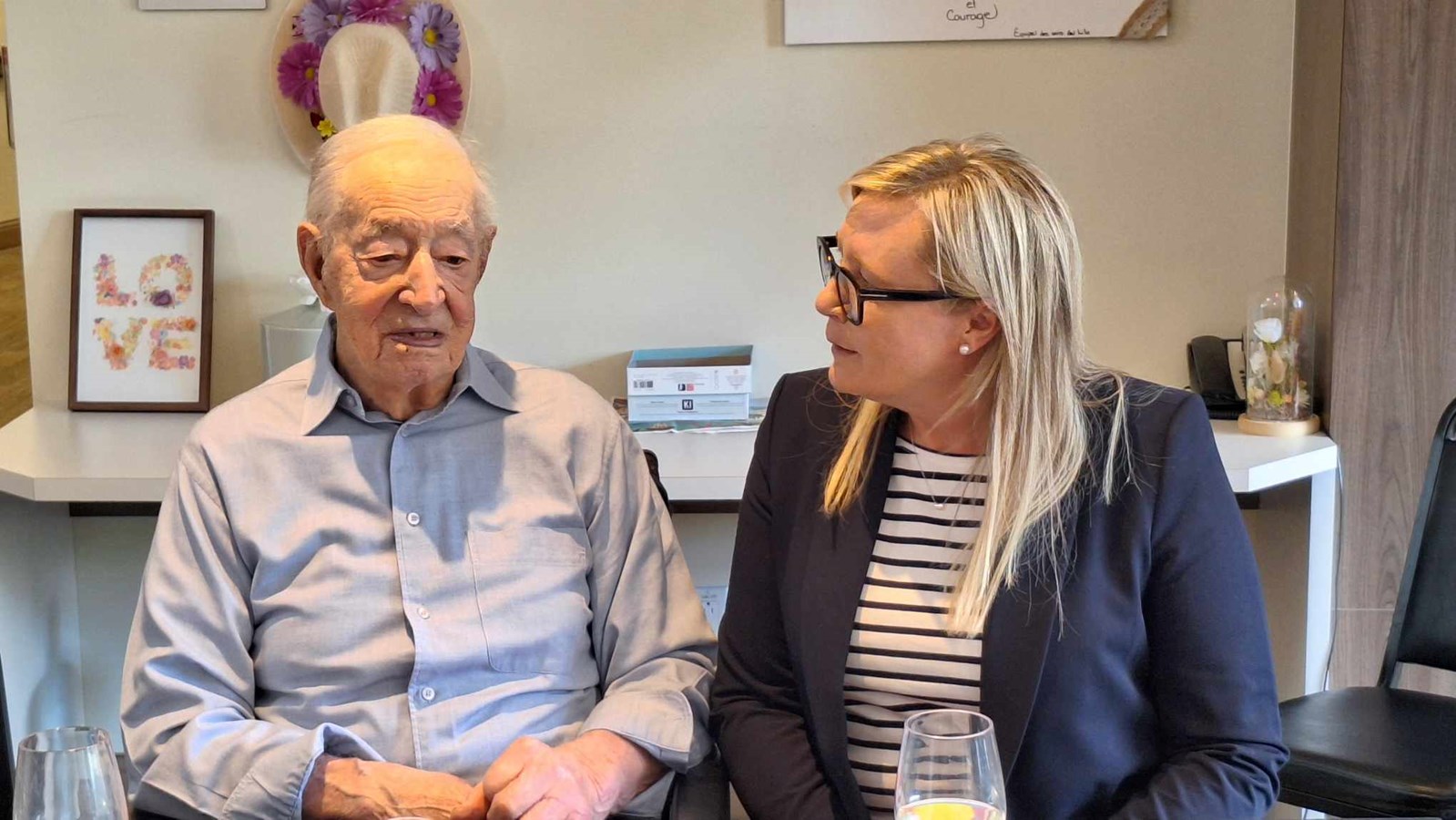 MarieClaude Nichols souligne le centième anniversaire de monsieur