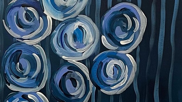 L'exposition Éclosion Abstraite : Floralies en Métamorphose débarque à Sainte-Martine 