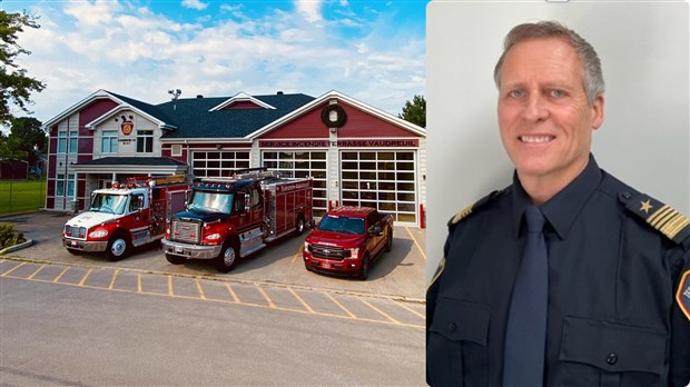 A new director at the head of the Terrasse-Vaudreuil Fire Department  