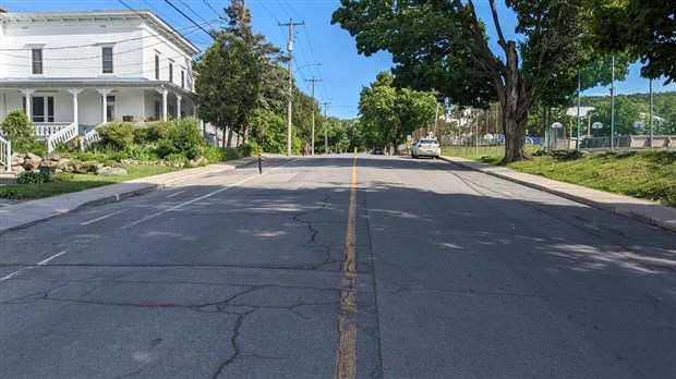 Rigaud : construction d'une piste multifonctionnelle sur la rue Bourget