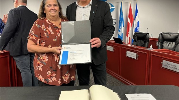 Beauharnois rend hommage à l'une de ses citoyens impliquée dans sa communauté 