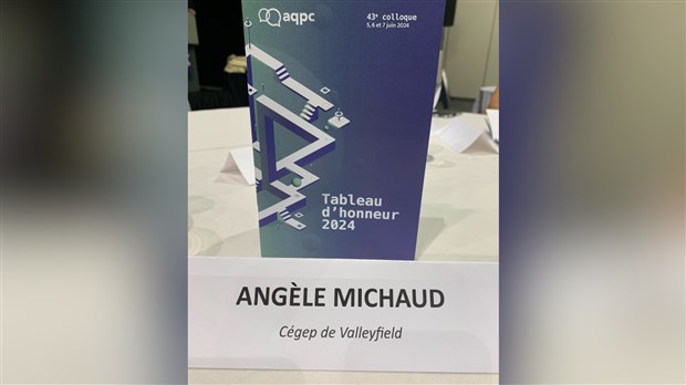 Cégep de Valleyfield teacher receives honourable mention   