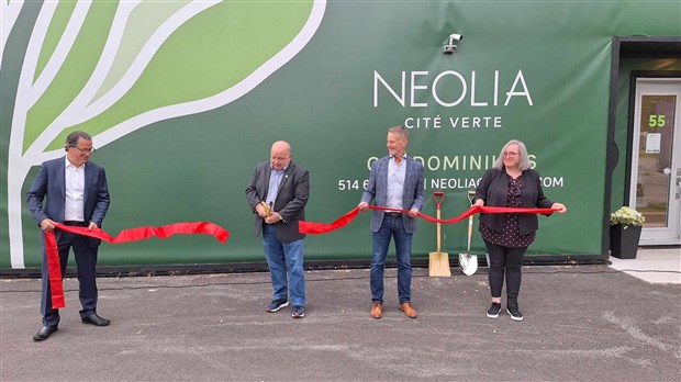 Groundbreaking ceremony for the Néolia project in Pincourt   
