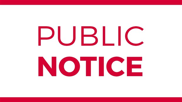 Public Notice | Canadian Navigable Waters Act