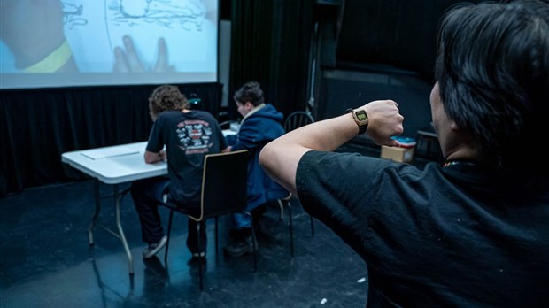 La BD à l'honneur au Cégep de Valleyfield du 5 au 7 avril dernier 