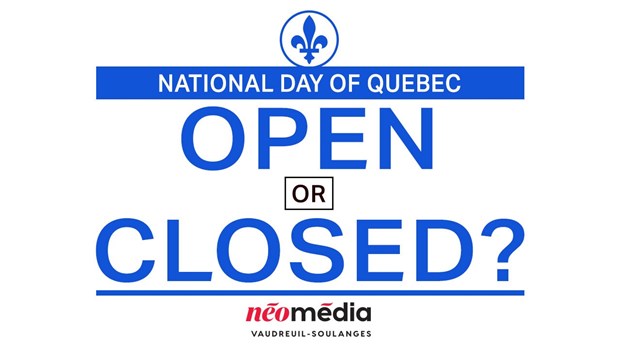 Open or closed on Saint-Jean-Baptiste Day