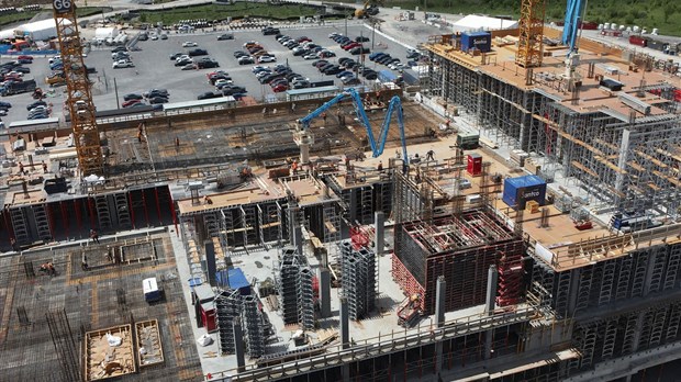 Hôpital de Vaudreuil-Soulanges | Construction progress on the site
