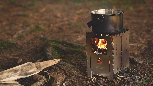 Watch out for hot ashes from outdoor fireplaces