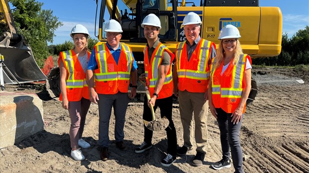 Début des travaux du parc multisport de Salaberry-de-Valleyfield 