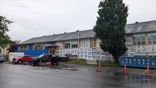 Un important chantier en cours à l'école Saint-Ignace de Coteau-du-Lac 