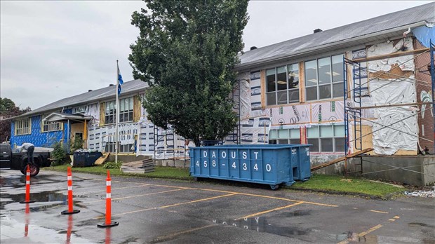 Major work underway at Coteau-du-Lac's Saint-Ignace school   
