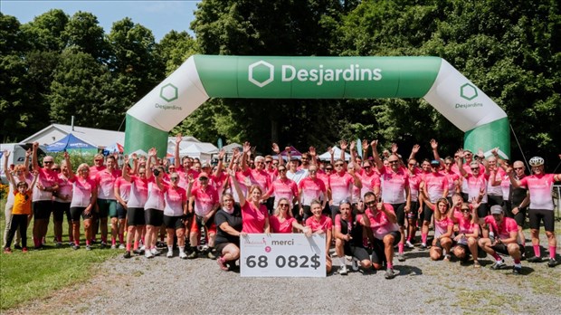 More than $68,000 raised during the 12th Défi Vélo event 