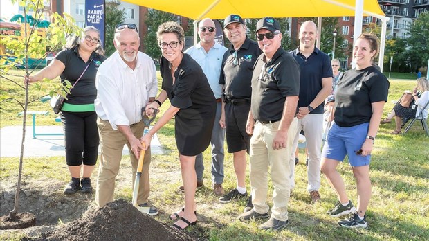 Le parc-école des Quatre-Saisons est inauguré à Vaudreuil-Dorion