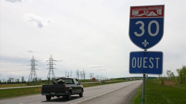 Traffic jams expected on Autoroute 30 starting Monday evening  