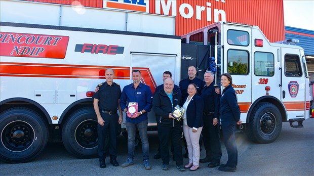 Patrick Morin commits to fire safety