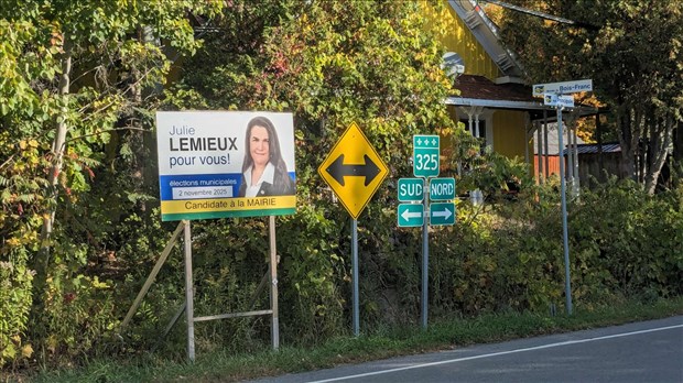 ÉLECTIONS 2025: une campagne «verte» pour la mairesse sortante Julie Lemieux 